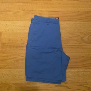 Men’s chaps blue shorts size 34